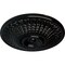 Ekena Millwork Modena Ceiling Medallion (Fits Canopies up to 5 1/4"), Hand-Painted Black Pearl, 23 1/2"OD x 3 1/2"P CM23MOBPS - alternate 4